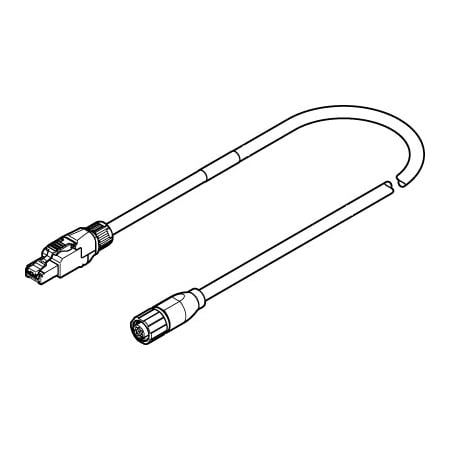 Festo Encoder Cable NEBM-M12G8-E-7.5-N-R3G8 NEBM-M12G8-E-7.5-N-R3G8